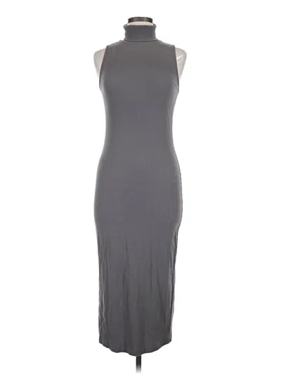 Pre-owned Halogen Casual Dress In Gray