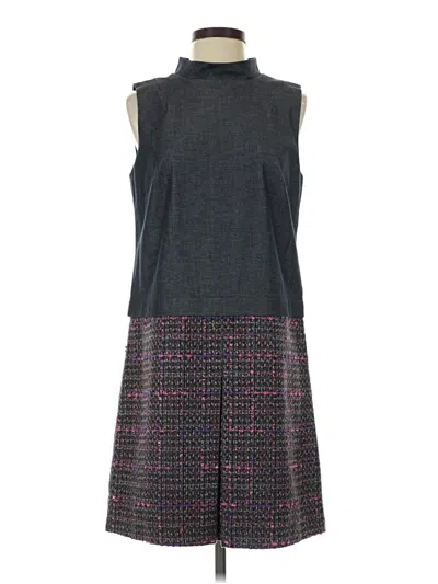 Pre-owned Halogen Casual Dress In Gray