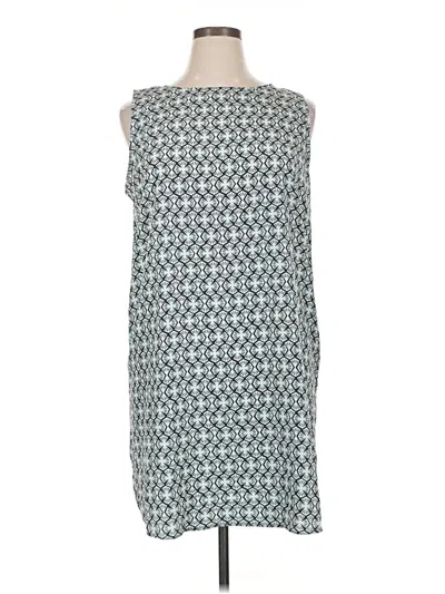 Pre-owned Halogen Casual Dress In Gray