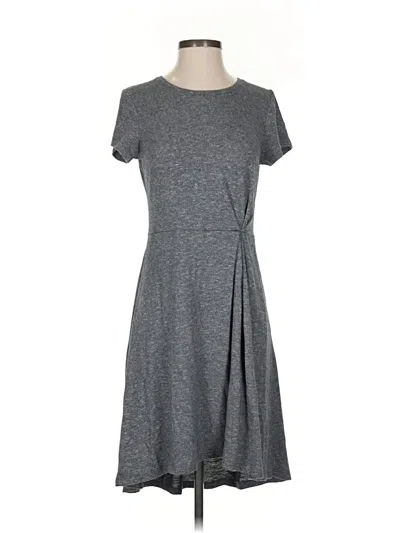 Pre-owned Halogen Casual Dress In Gray
