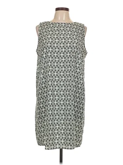 Pre-owned Halogen Casual Dress In Gray