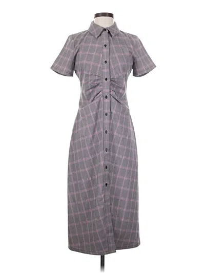 Pre-owned Halogen Casual Dress In Gray