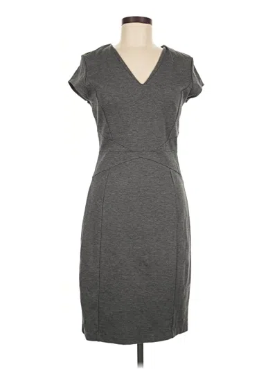 Pre-owned Halogen Casual Dress In Gray