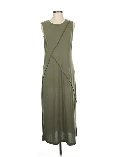 Pre-owned Halogen Casual Dress In Green
