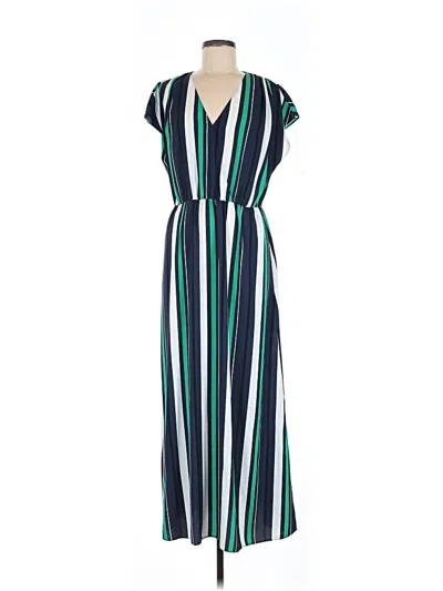 Pre-owned Halogen Casual Dress In Green