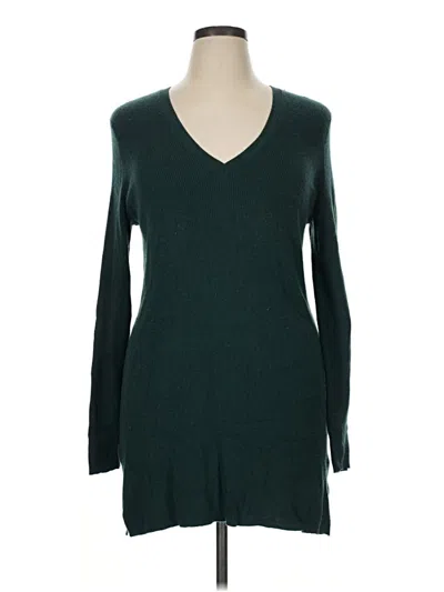 Pre-owned Halogen Casual Dress In Green