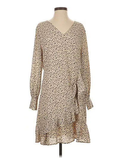 Halogen Casual Dress In Animal Print