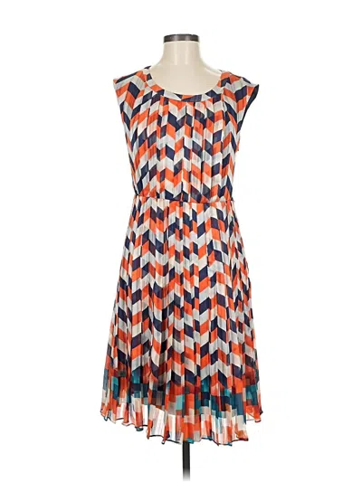Pre-owned Halogen Casual Dress In Orange
