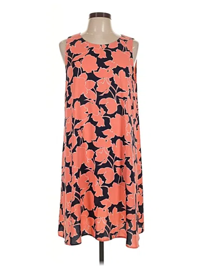 Pre-owned Halogen Casual Dress In Orange