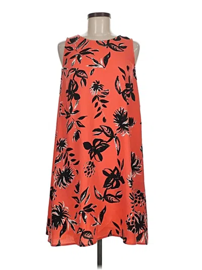 Pre-owned Halogen Casual Dress In Orange