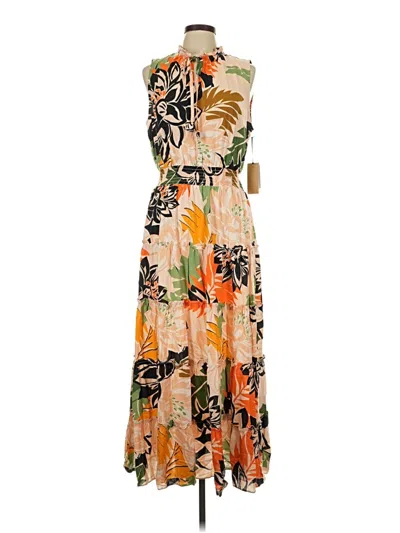 Pre-owned Halogen Casual Dress In Orange
