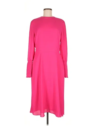 Pre-owned Halogen Casual Dress In Pink