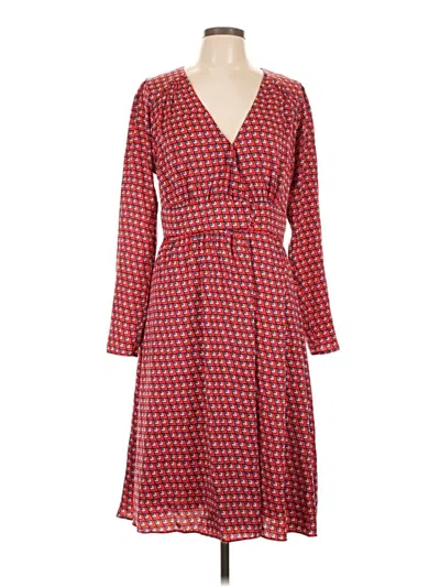 Pre-owned Halogen Casual Dress In Red