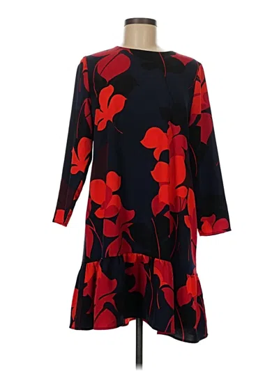 Pre-owned Halogen Casual Dress In Red