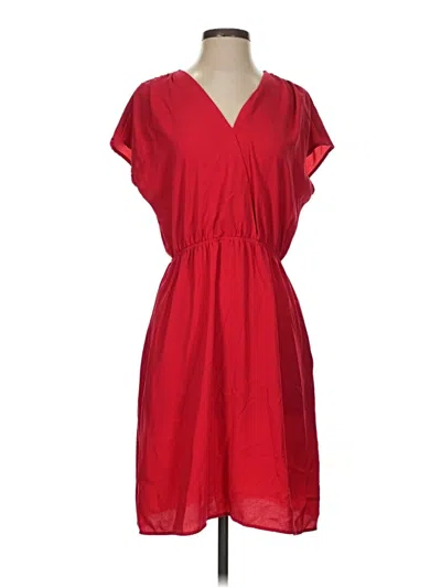 Pre-owned Halogen Casual Dress In Red