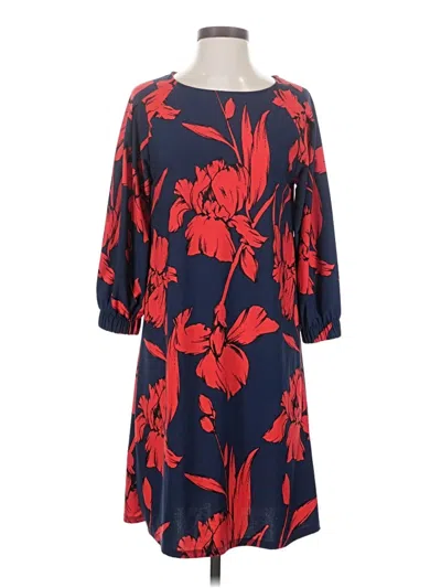 Pre-owned Halogen Casual Dress In Red