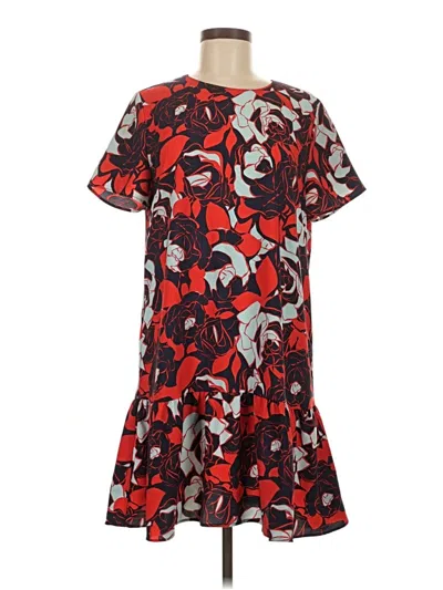 Pre-owned Halogen Casual Dress In Red