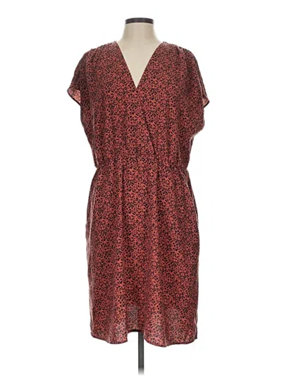 Pre-owned Halogen Casual Dress In Red