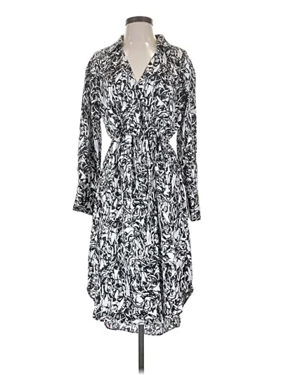 Pre-owned Halogen Casual Dress In Silver