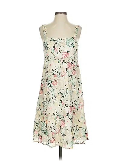 Pre-owned Halogen Casual Dress In White