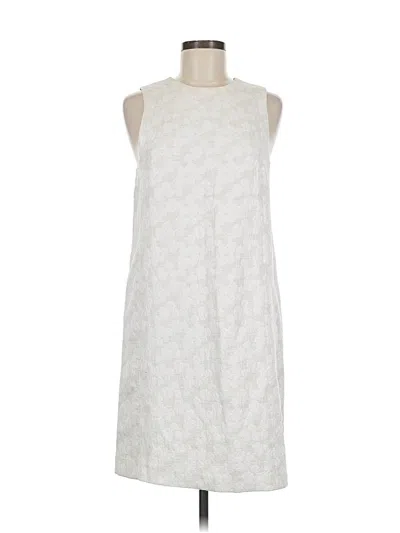 Pre-owned Halogen Casual Dress In White