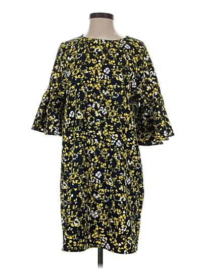 Halogen Casual Dress In Yellow