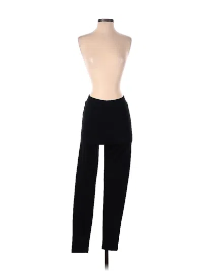 Pre-owned Halogen Casual Pants In Black