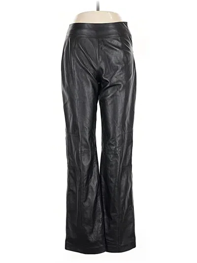 Pre-owned Halogen Casual Pants In Black