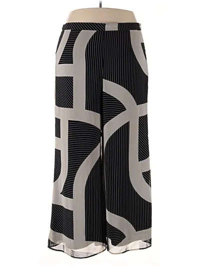 Pre-owned Halogen Casual Pants In Black