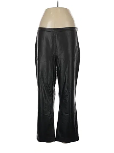 Pre-owned Halogen Casual Pants In Black