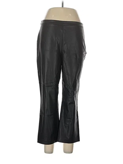Pre-owned Halogen Casual Pants In Black
