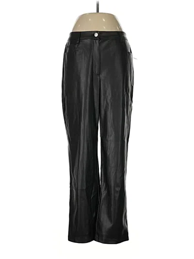 Pre-owned Halogen Casual Pants In Black