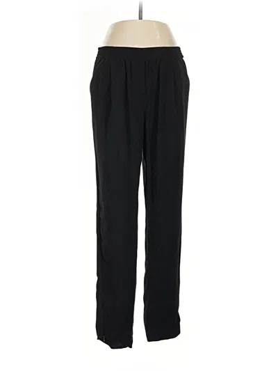 Pre-owned Halogen Casual Pants In Black