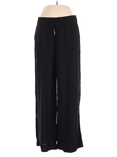 Pre-owned Halogen Casual Pants In Black