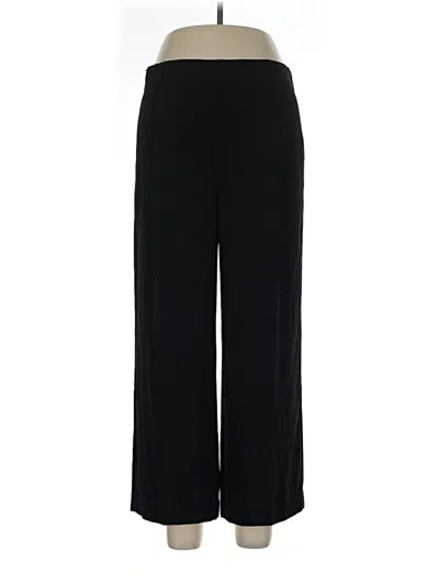 Pre-owned Halogen Casual Pants In Black
