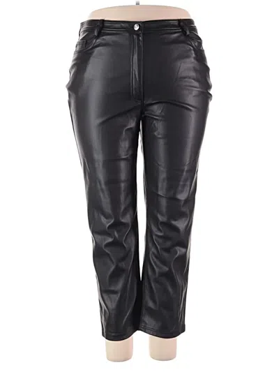 Pre-owned Halogen Casual Pants In Black