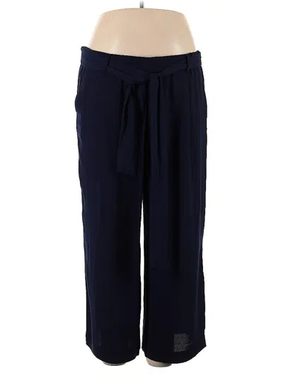 Pre-owned Halogen Casual Pants In Blue