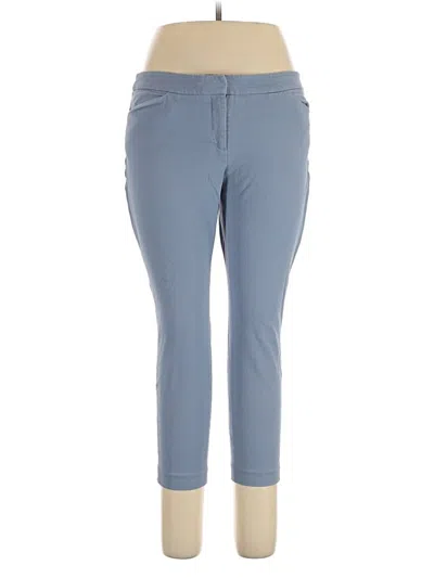 Pre-owned Halogen Casual Pants In Blue