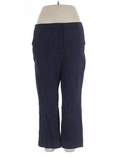 Pre-owned Halogen Casual Pants In Blue
