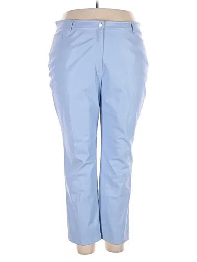 Pre-owned Halogen Casual Pants In Blue