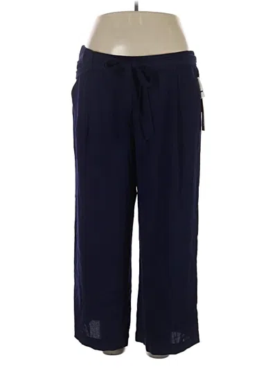 Pre-owned Halogen Casual Pants In Blue