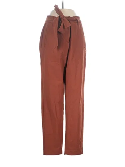Pre-owned Halogen Casual Pants In Brown