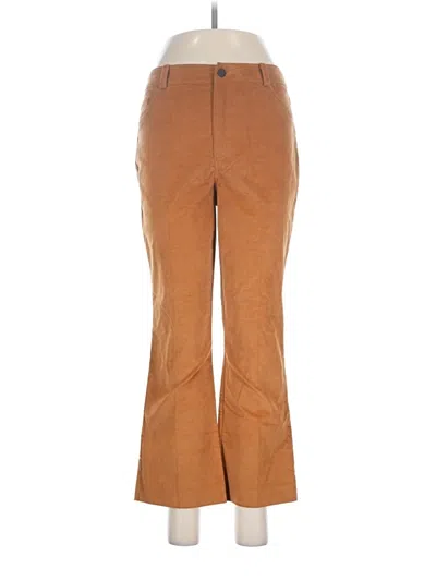 Pre-owned Halogen Casual Pants In Brown