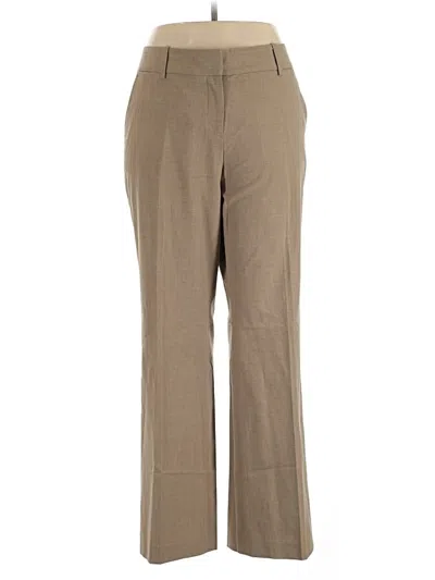 Pre-owned Halogen Casual Pants In Brown
