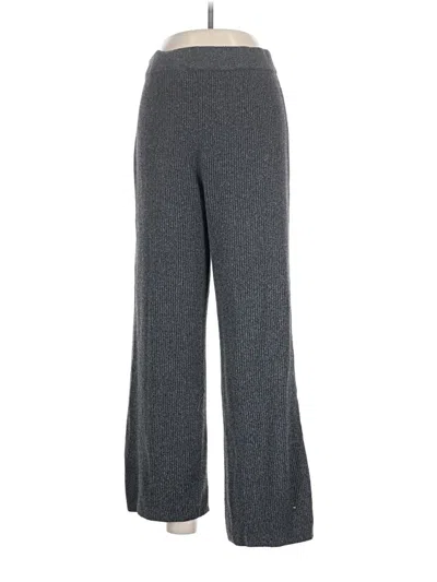 Pre-owned Halogen Casual Pants In Gray