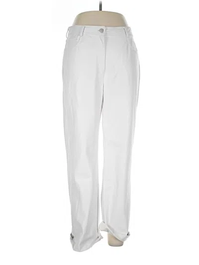 Pre-owned Halogen Casual Pants In Gray