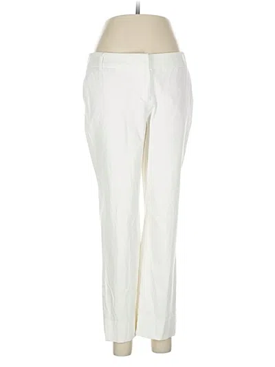 Pre-owned Halogen Casual Pants In Ivory