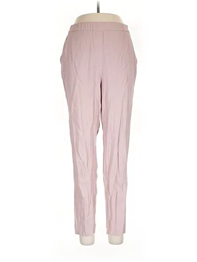 Pre-owned Halogen Casual Pants In Pink
