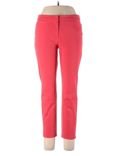 Pre-owned Halogen Casual Pants In Red