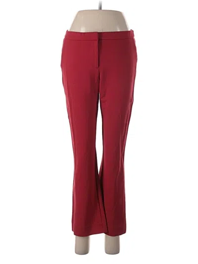 Pre-owned Halogen Casual Pants In Red